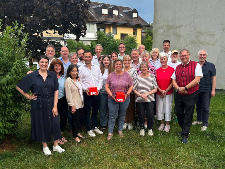 Listenaufstellung Gemeinderat 2025 Gruppenbild